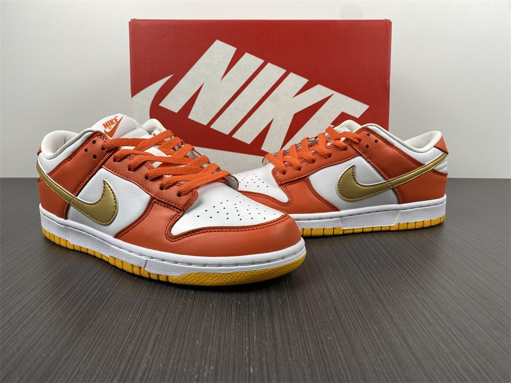 nike dunk low golden orange - dq4690-800
