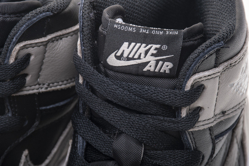 air jordan 1 retro high og shadow black gray 555088-013