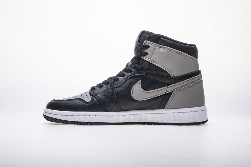 air jordan 1 retro high og shadow black gray 555088-013
