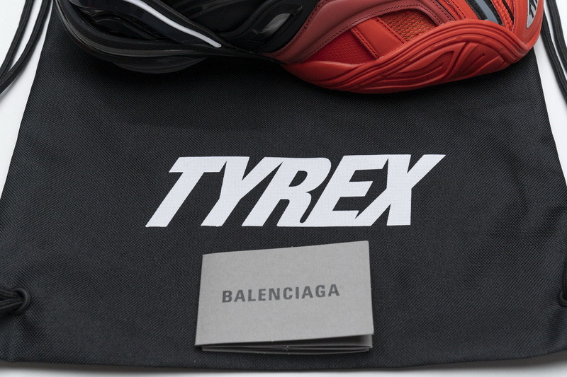 Ba*len*cia*ga tyrex sneaker black red 5.0 617535 w2cb1 1060
