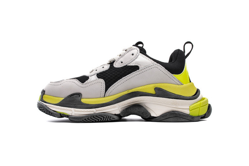 Ba*len*cia*ga triple s yellow/ grey 536737w09oh1293