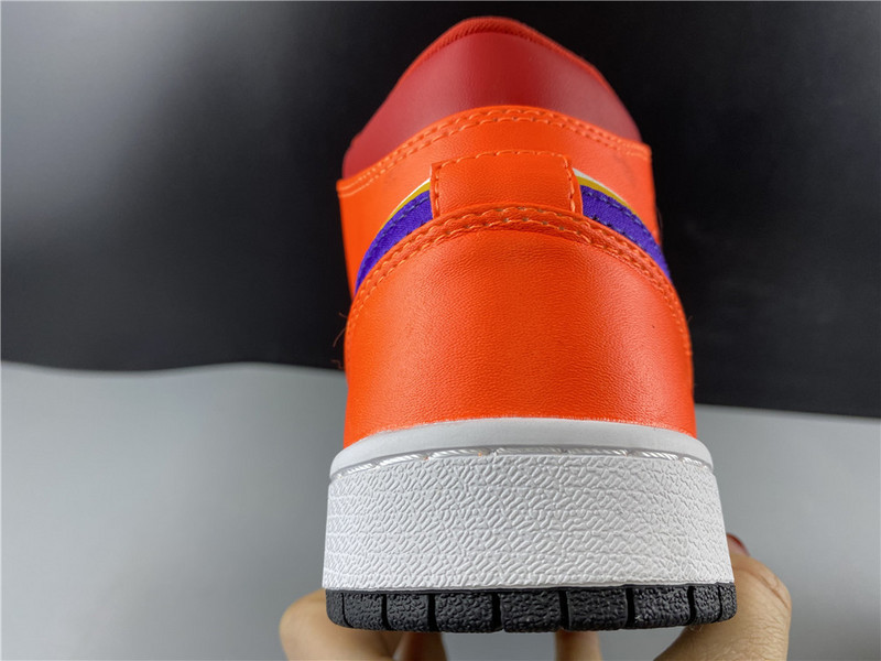 jordan 1 mid alternate multi-color (gs) - 554725-128