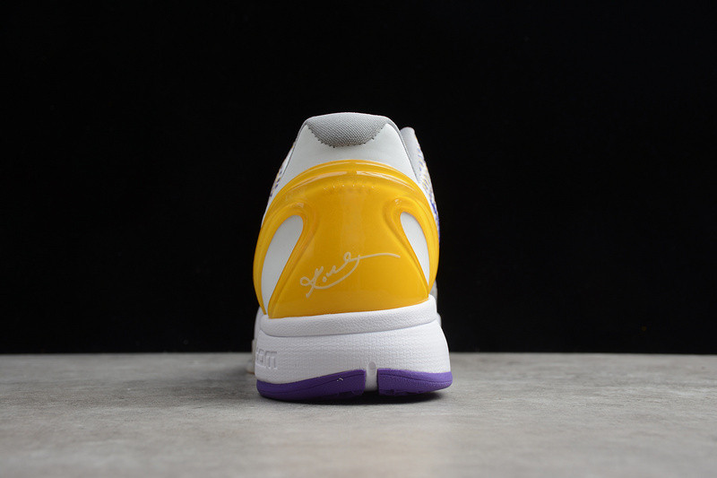 new nike kobe vi 6 protro white purple yellow cw2190-105