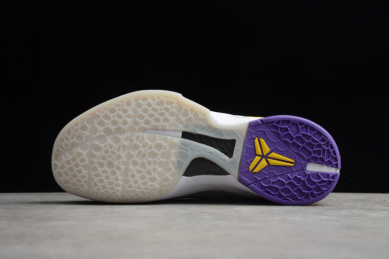 new nike kobe vi 6 protro white purple yellow cw2190-105