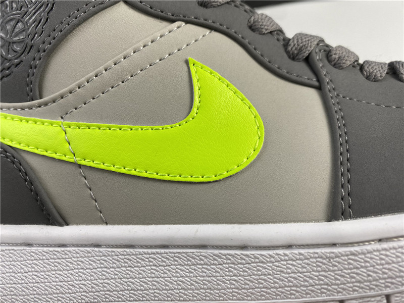 jordan 1 mid gunsmoke volt 554724-072