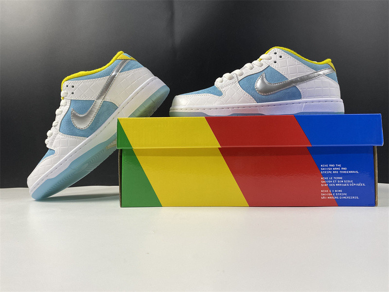 nike sb dunk low ftc lagoon pulse - dh7687-400