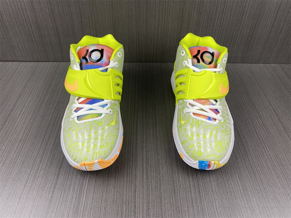 nike kd 14 white lime green - cz0170-101