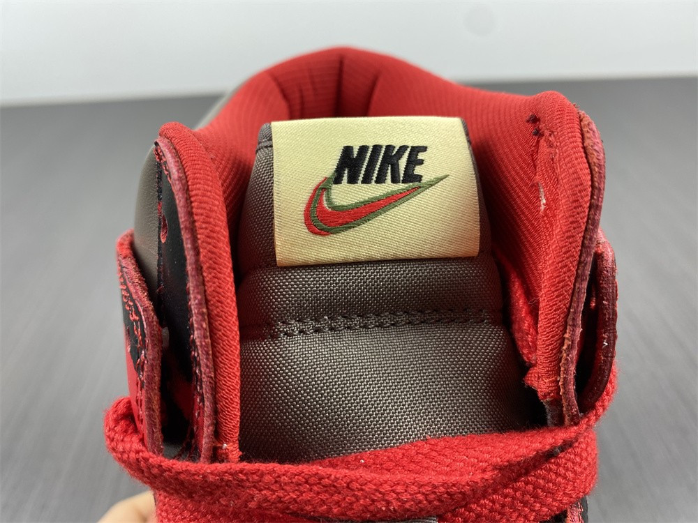 nike dunk high 1985 red acid wash - dd9404-600