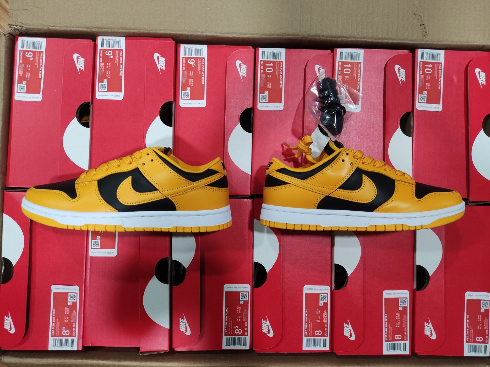 nike dunk low goldenrod (2021) - dd1391-004