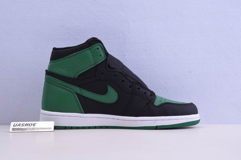 jordan 1 retro high pine green black 555088-030