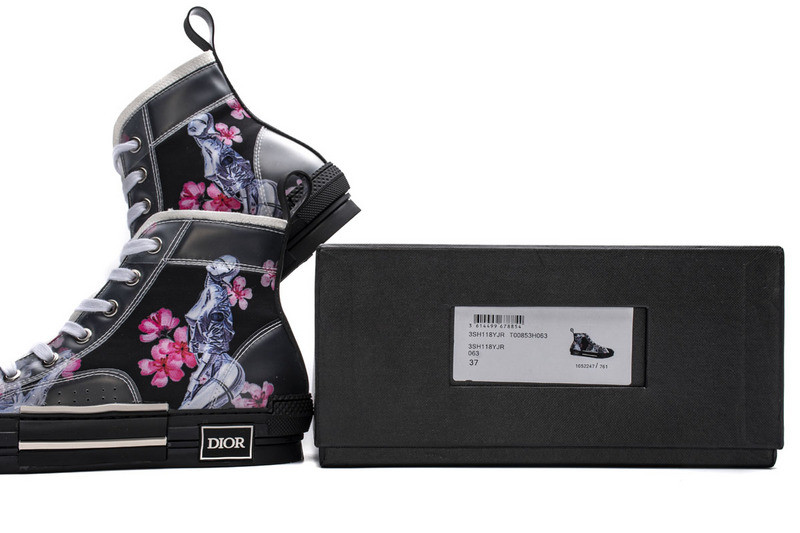 D*or b23 oblique high top sneaker t00853h063