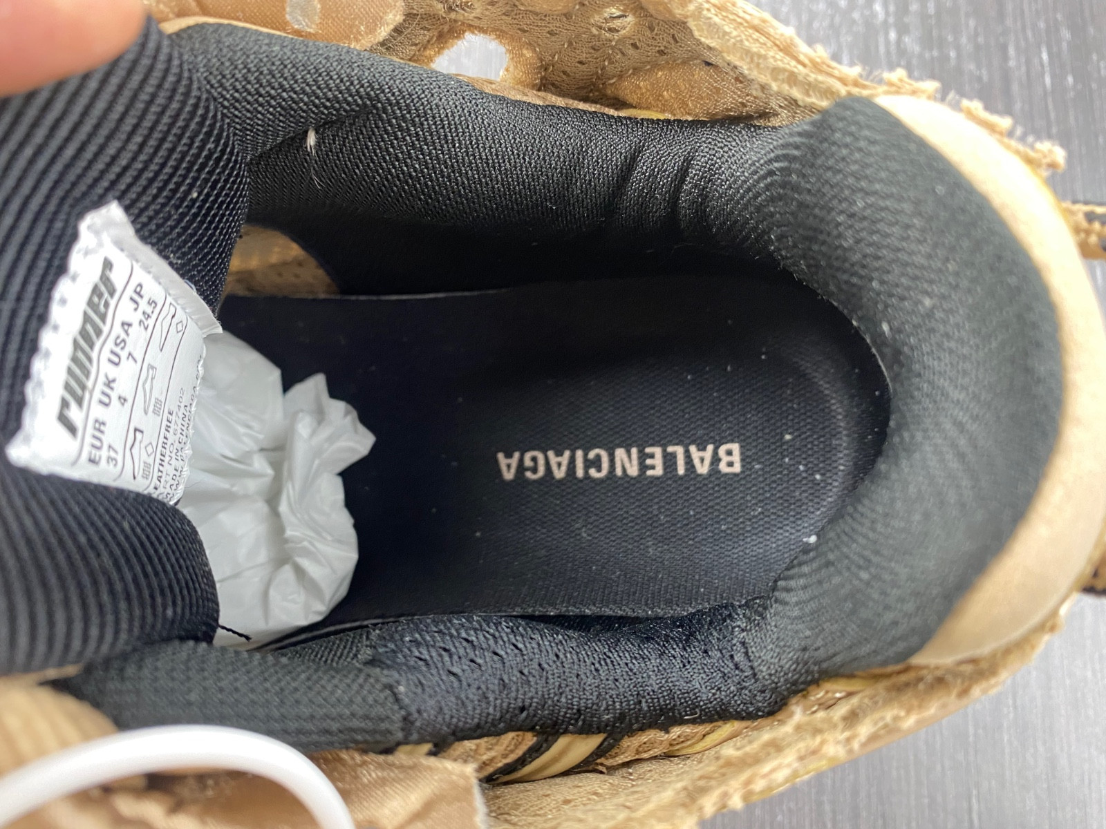 Ba*len*cia*ga runner sneaker