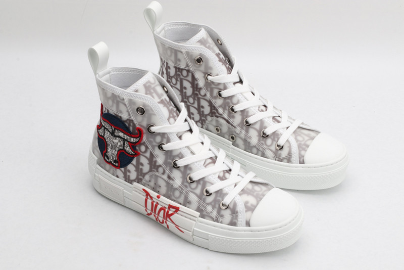 D*or b23 oblique high top sneaker