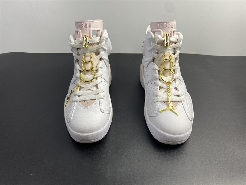 jordan 6 retro gold hoops (w) - dh9696-100