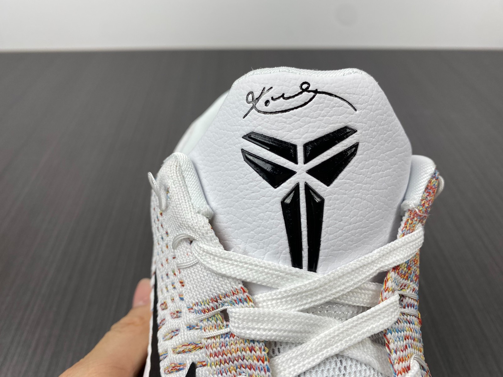 nike kobe 9 elite premium low htm milan white multi 698595-109