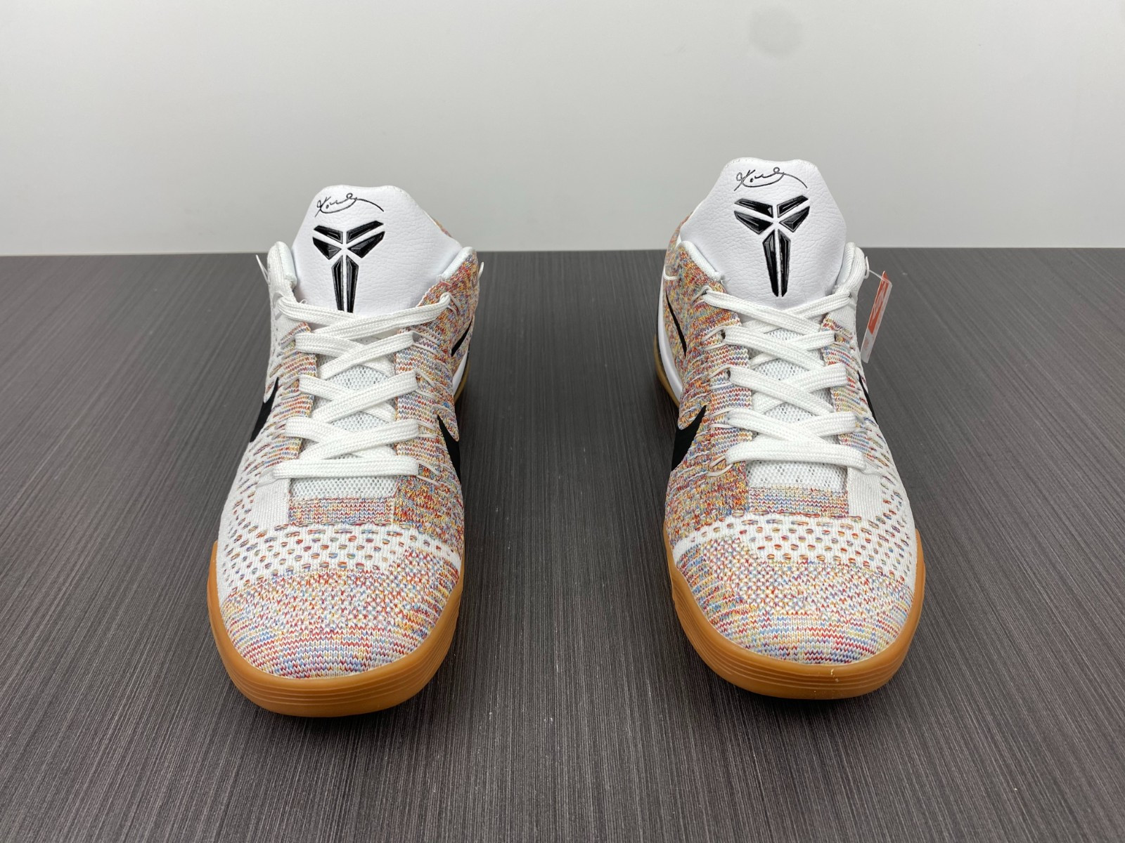 nike kobe 9 elite premium low htm milan white multi 698595-109