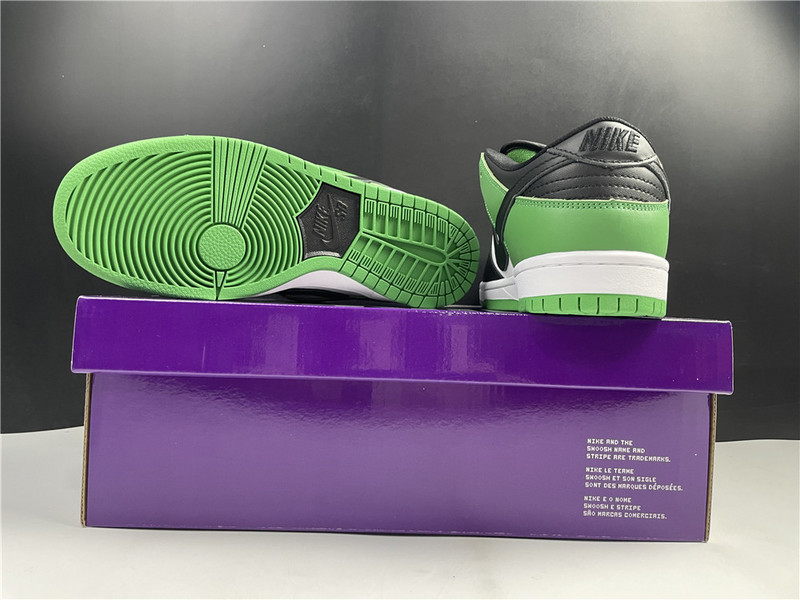 nike sb dunk low “classic green” bq6817-30
