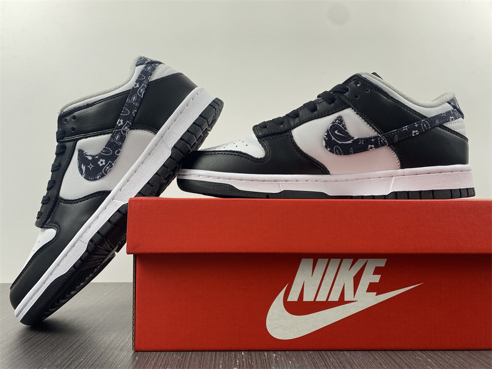 nike dunk low black paisley (w) - dh4401-100