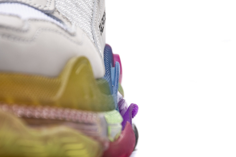 Ba*len*cia*ga triple s colorful bottom