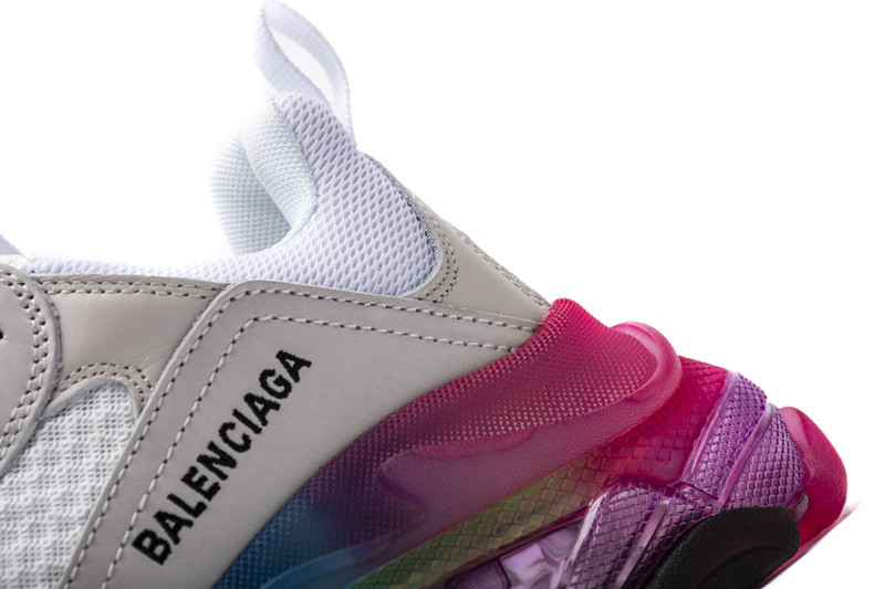 Ba*len*cia*ga triple s colorful bottom