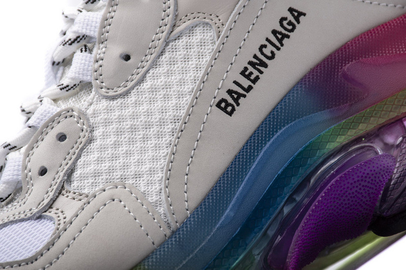 Ba*len*cia*ga triple s colorful bottom