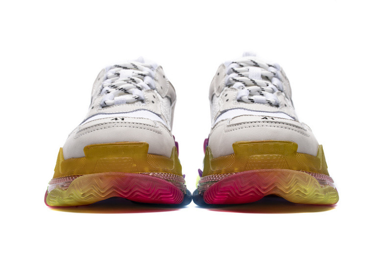 Ba*len*cia*ga triple s colorful bottom