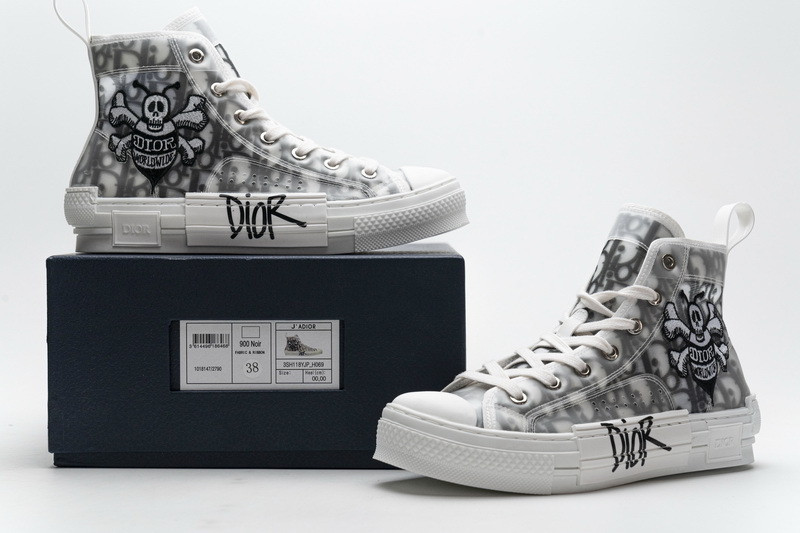 D*or b23 oblique high top sneaker