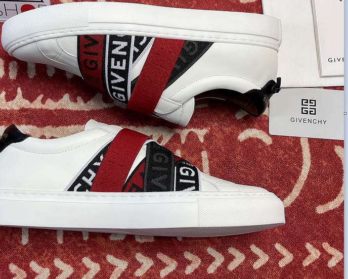 given sneakers