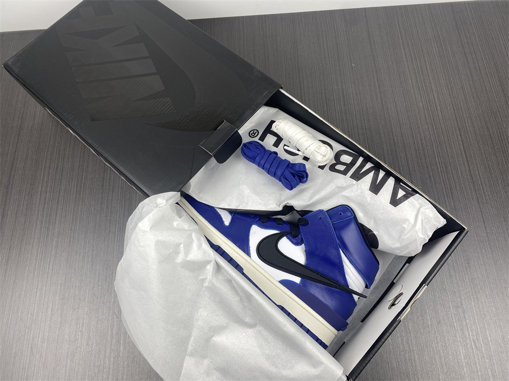 ambush nike dunk high deep royal blue cu7544-400
