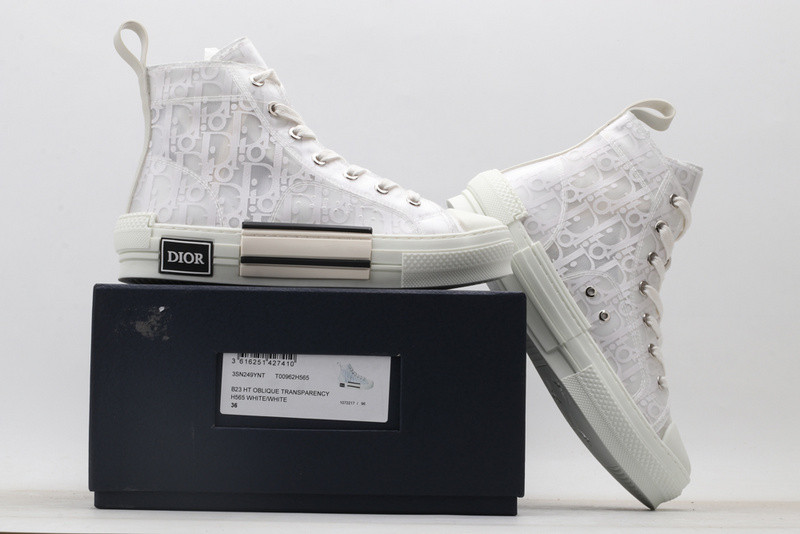 D*or b23 oblique high top sneaker
