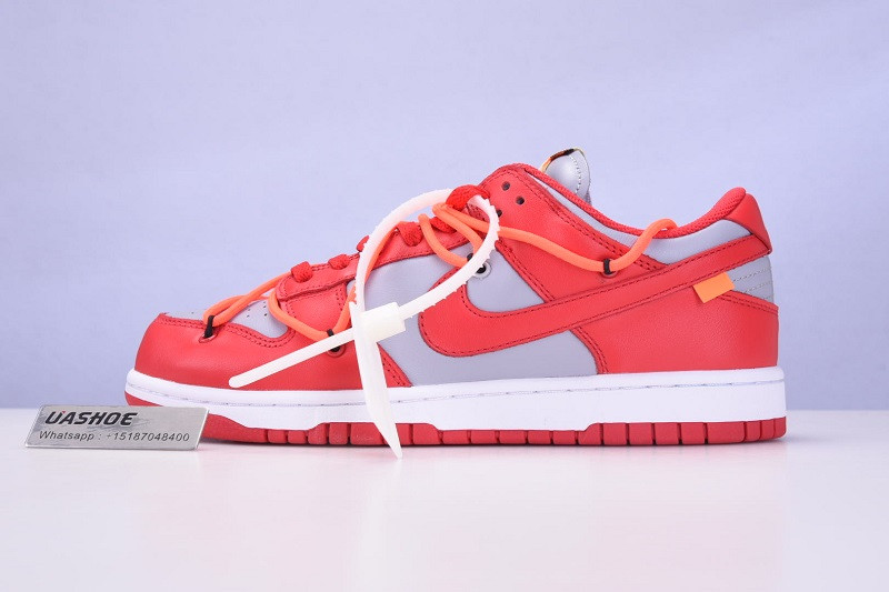 nike dunk low owt university red ct0856-600