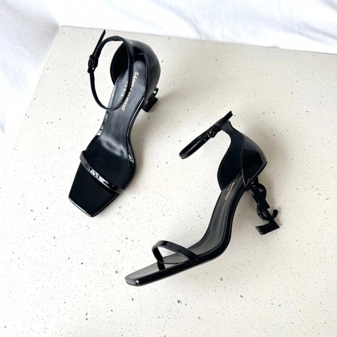 ysl high helled shoes
