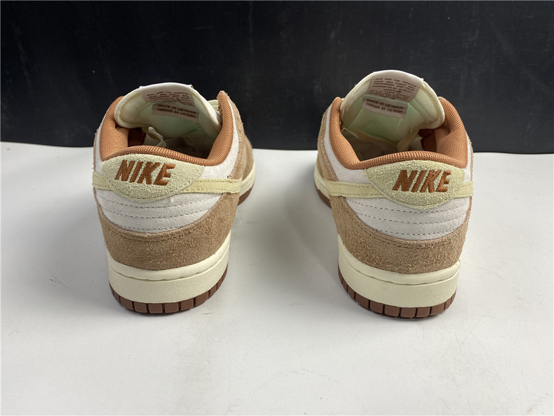 nike dunk low prm "medium curry" dd1390-100