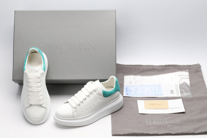 alexander mcqueen white green