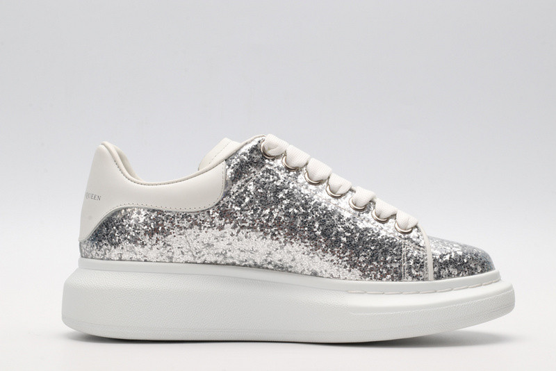 alexander mcqueen all sliver