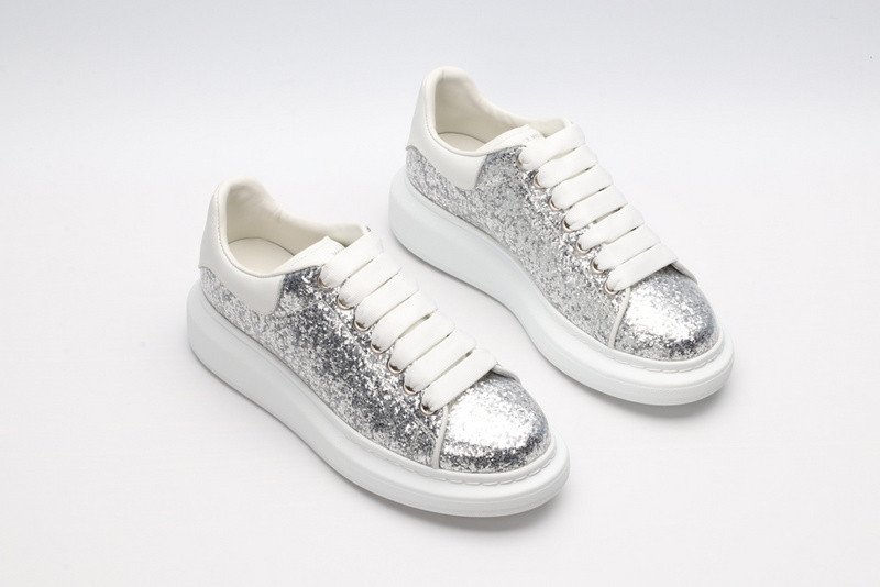 alexander mcqueen all sliver