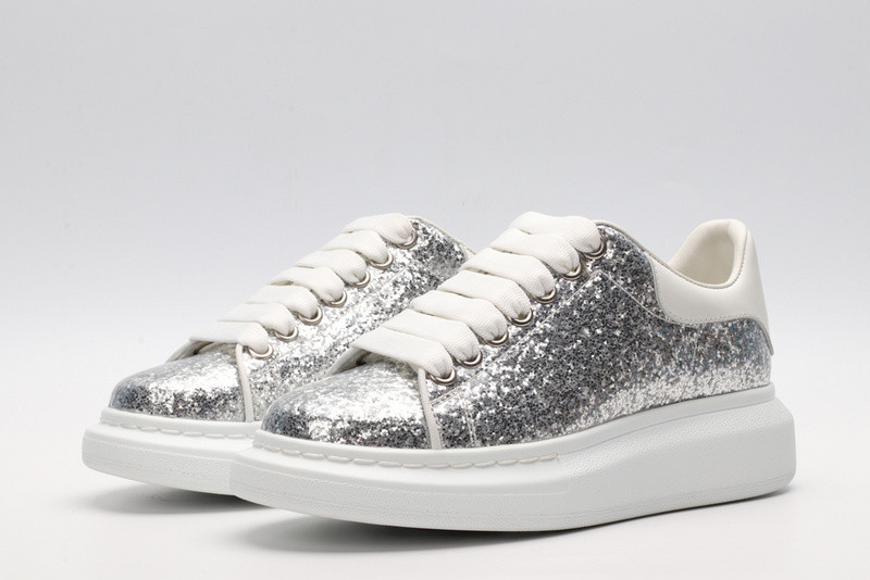 alexander mcqueen all sliver