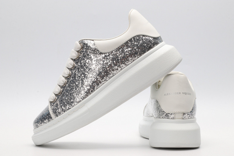 alexander mcqueen all sliver
