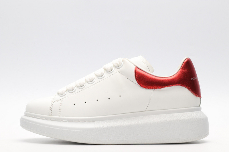 alexander mcqueen white red