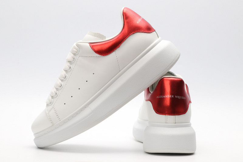 alexander mcqueen white red