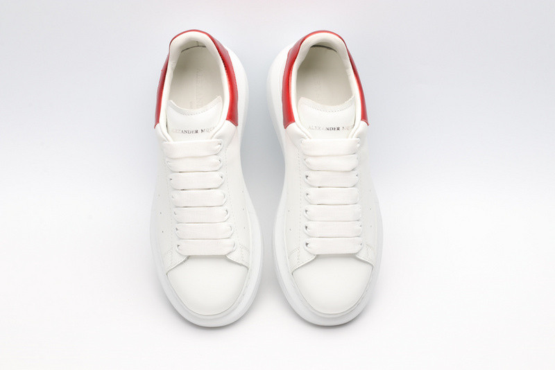 alexander mcqueen white red