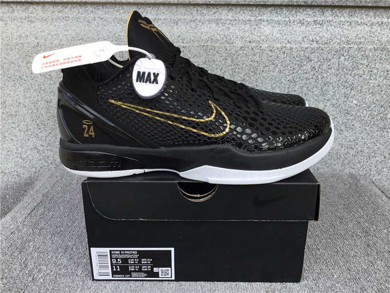 nike zoom kobe 6 balck del sol kb0824-127