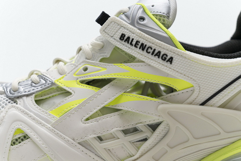 Ba*len*cia*ga track 2.0 white fluo yellow