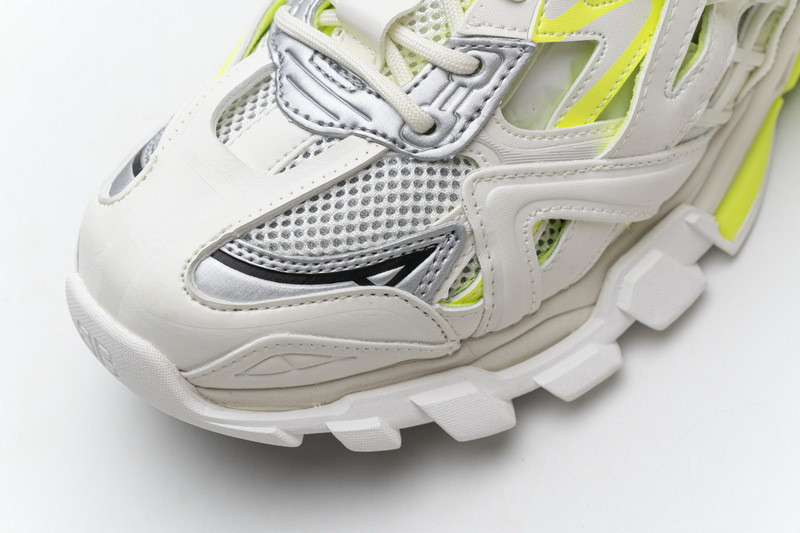 Ba*len*cia*ga track 2.0 white fluo yellow