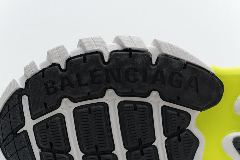 Ba*len*cia*ga track 2.0 white fluo yellow