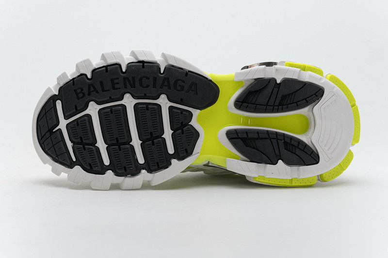 Ba*len*cia*ga track 2.0 white fluo yellow