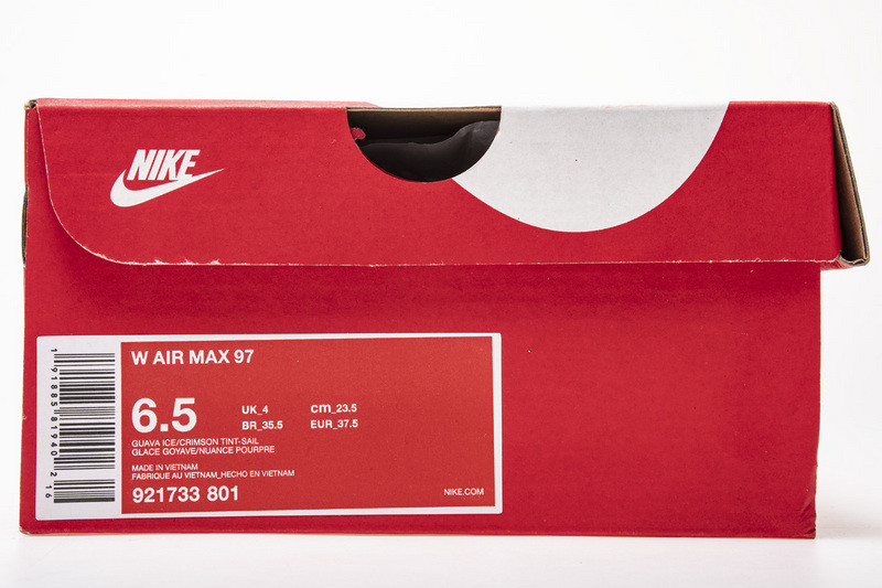 nike air max 97 guava ice white 921733-801