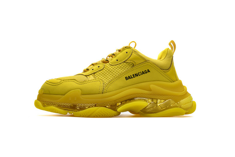 Ba*len*cia*ga triple s yellow