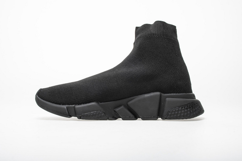 Ba*len*cia*ga speed trainer sneakers all black 483502 w05g0 1000
