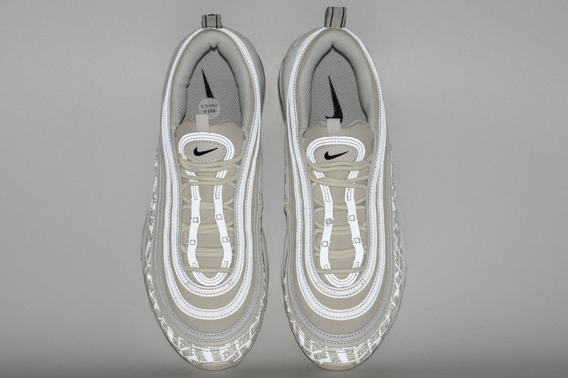 nike air max 97 reflective logo cream ar4259-100